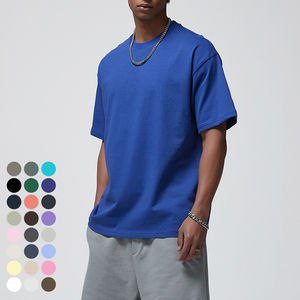 Camisa Camisetas para hombre Camisetas de algodón Pima para hombre Camiseta de cuello redondo para hombre - Product Image 2