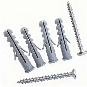 Chevilles d'expansion jaunes en plastique 5*25mm pour <span class=keywords><strong>fixation</strong></span> sécurisée de cadres et de colonnes murales - Product Image 3