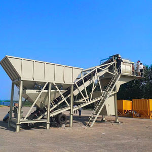 Fabrikpreis 50m³ Mobile Betonmischanlage 35m³ Mobile Zement-Beton-Mischanlage zum Verkauf - Product Image 1