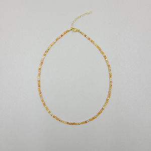 Collar de Piedras Preciosas Curativas de Cristal Natural, Collar de Cuentas de Piedras Preciosas Facetadas de 2-3 mm para Mujer - Product Image 6