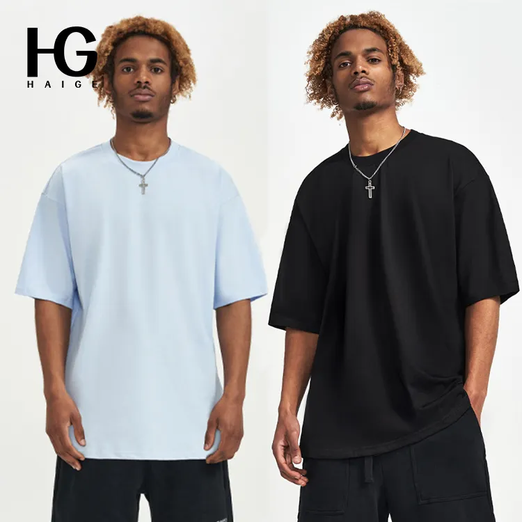 Quá Khổ T-Shirt Nhà cung cấp người đàn ông hàng đầu mùa hè Ngắn Tay Áo người đàn ông T-Shirt 100% cotton CREW NECK TEE Áo sơ mi với logo tùy chỉnh