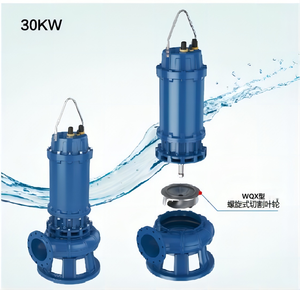 SUOU <b>PUMP</b> 50WQX10-12-1.1 Series Cast Iron Stainless Steel Large Flow Sewage Submersible Cutting <b>Pump</b> - Product Image 3