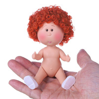 14CM Kartoffelpuppe, nackte Puppe, Multi-Haar-Gummigelenkpuppe, Kinderspielzeug, Verkleidungspuppe, einfache Figur, auf Lager