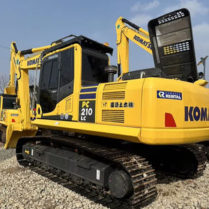 Komatsu PC210LC/PC210 de 21 tonnes utilisé excavatrice de construction minière hydraulique sur chenilles avec boîte de vitesses pompe roulement moteur - Product Image 1