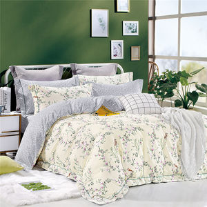 KOSMOS lujo impreso tamaño King equipado <span class=keywords><strong>individual</strong></span> doble tamaño venta al por mayor 100% poliéster sábana cubierta de cama sában - Product Image 1