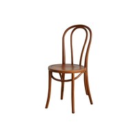 Chaise Thonet vintage en bois courbé, chaise de salle à manger en bois massif, chaise d'appoint en bois empilable rétro pour bistrot, café, restaurant, meubles de maison