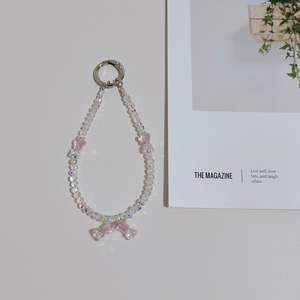 Sangles de téléphone portable haut de gamme, breloques pour téléphone, chaînes de téléphone, bracelets de téléphone perlés, sangles de poignet, porte-clés pour femmes, vente en gros - Product Image 1