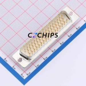 DD50P064TXLF D-Sub/VGA Connector Connector ( Gender: Male )( Total Number of PINs: 50P )( Number of Rows: 3 ) - Product Image 1