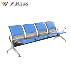 3 4 Tres Asientos Pu Esperando La Silla Esperar Hospital Aeropuerto Silla Tipo Clínicas Sillas de Espera Asientos Banco - Product Image 2