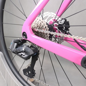 Bicicleta de Carretera Aero 24 Velocidades con Frenos de Disco TT-X34 WheelTop EDS Di2 Groupset 47/50/52/54/56/58/60cm con Ruedas de Carbono - Product Image 4