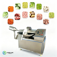 Coupe-légumes multifonctionnel en acier inoxydable 20L 40L pour viande et légumes, hachoir à ail et poivre, directement de l'usine