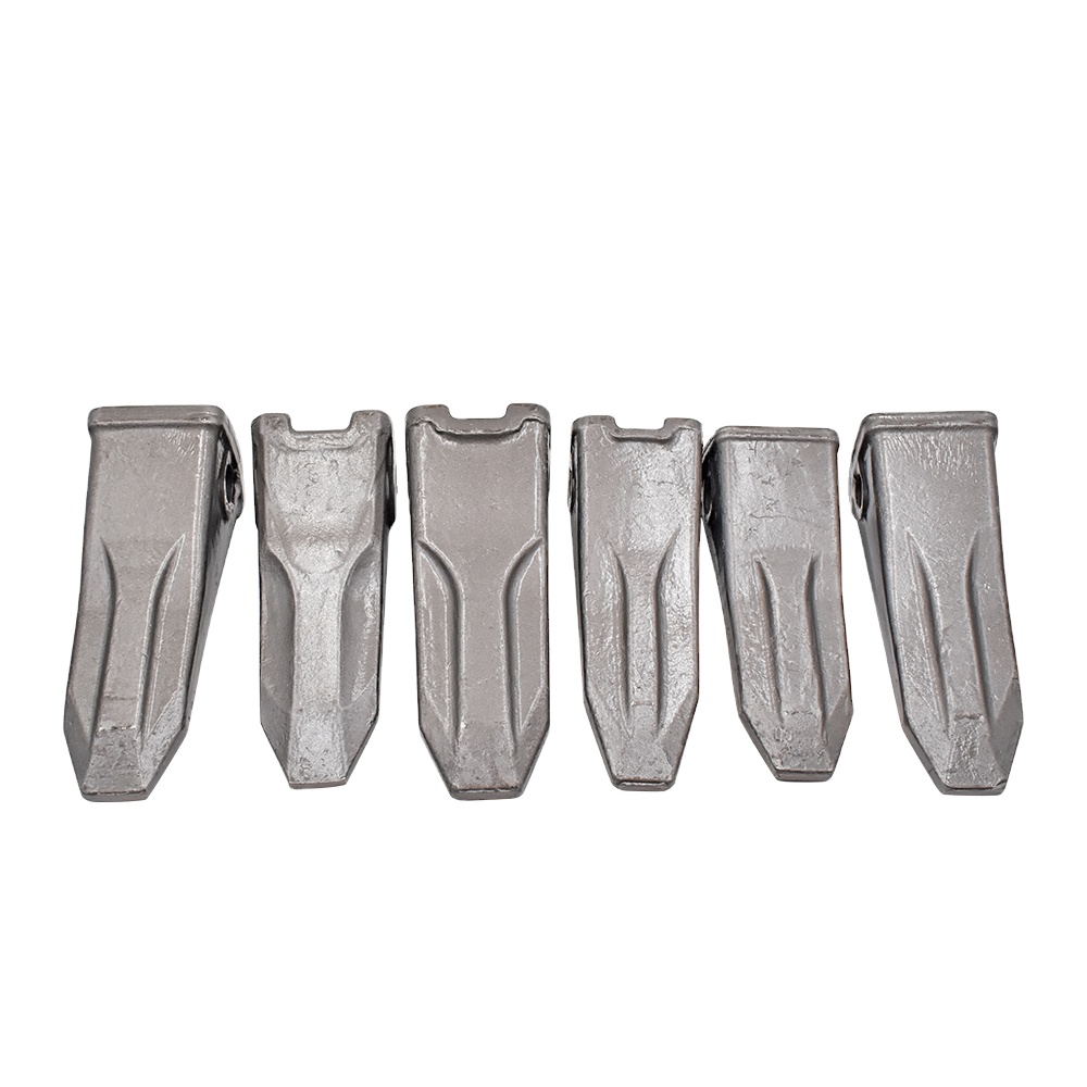 Китайский поставщик, изготовленный на заказ, детали для мини-кованых строительных машин, зубцы ковша погрузчика