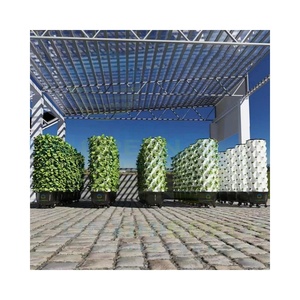Tour hydroponique verticale Nouveau type de tour d'ananas aéroponique verticale Système de culture de petits légumes à feuilles pour serre et jardin - Product Image 1