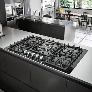 Oem trong nhà Tempered Glass được xây dựng trong nấu ăn đung 5 <span class=keywords><strong>Burner</strong></span> khí hobs cho nhà bếp sử dụng - Product Image 6
