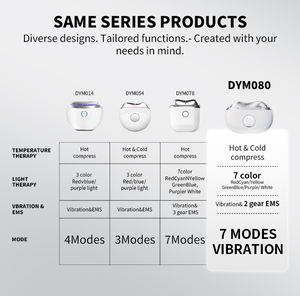 Dispositivo de Beleza <span class=keywords><strong>Gua</strong></span> Sha Elétrico com Massagem Vibratória Aquecida, Ferramenta Guasha nas Cores Preto, Dourado e Branco para Esculpir o Rosto, Queixo, Pescoço e Corpo - Product Image 6