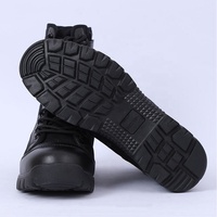 Chaussures tactiques YAKEDA, bottes d'opérateur, bottes de randonnée imperméables, bottes de combat tactiques Delta noires avec fermeture éclair latérale