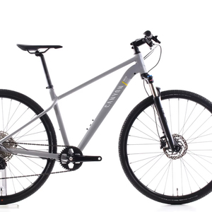 Bicicleta Híbrida Original Nueva CNY con Horquilla de Fibra de Carbono, Bicicleta Eléctrica con Llantas Gruesas de 26 Pulgadas, Bicicleta de Carreras para Adultos, Doble Suspensión, 6 Velocidades - Product Image 1