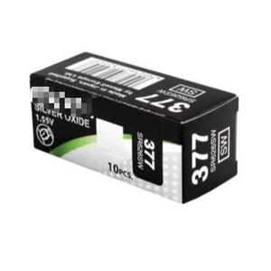 Batería de Óxido de Plata 377 <span class=keywords><strong>SR626SW</strong></span> de 1.55V para Relojes, Calculadoras y Dispositivos Médicos - Product Image 1