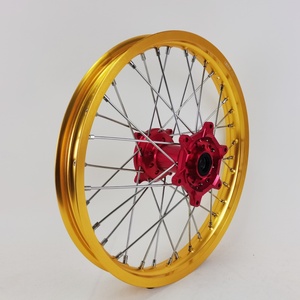 Offre Spéciale pour <span class=keywords><strong>CRF</strong></span> <span class=keywords><strong>450</strong></span> 2017 avant 21*1.6 arrière 19*1.85 36 trous rayons jeu de roues - Product Image 5