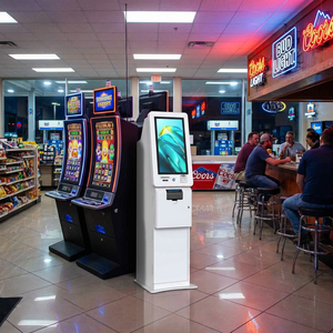 Solutions de jeu sans argent liquide efficaces, bornes de remise de tickets avec imprimante pyramidale pour machine de jeu d'adresse - Product Image 3