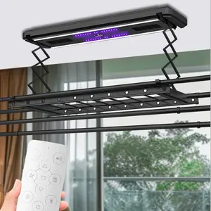 China Factory Automatic Baby Airer Lifting Clothes Hanger Drying Rack Stand For Clothes