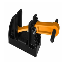 Supports de fixation en PVC SCBAS pour équipements de sécurité publique, accessoires d'incendie, crochets de suspension pour panneaux, protection incendie aéroportuaire