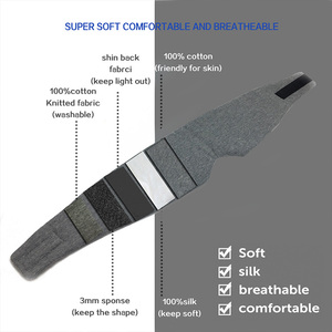 Antifaz de Algodón para Dormir, MOQ a Partir de 100 Unidades, 100% Bloqueo de Luz, Diseño de Cero Presión para Dormir de Lado - Product Image 3