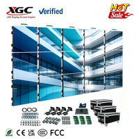 Écran LED de location XGC P2.604 P2.976 P3.91 500x1000mm pour l'extérieur et l'intérieur, idéal pour les séminaires et conférences éducatives