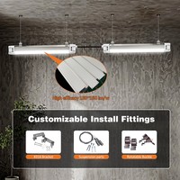 Luz LED Tri-Proof de Bajo Voltaje DC 24V, Carcasa de Aluminio Impermeable IP66, 1200mm 40W, Segura, Industrial, Lineal, Hermética, IK10