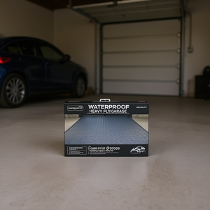 Tapis de sol de garage Westtop imperméable et robuste 7,6 x 19 pieds, avec support anti-fuite en TPE, antidérapant pour voitures - Product Image 2