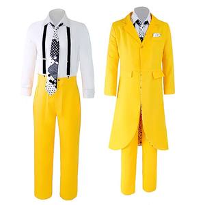 Costume all'ingrosso Jim Carry film per adulti Top Set con la maschera Anime Cosplay per feste di Halloween - Product Image 4