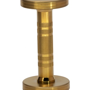 Mancuernas de Titanio de 25 kg para Gimnasio Comercial, Juego de Mancuernas Doradas de Lujo para Ejercicios de Brazos para Hombres y Mujeres - Product Image 5