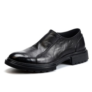 Zapatos de Vestir Casuales de Cuero Genuino para Hombre, Modelo 2026, Suela Suave, Combinan con Todo, de Piel Vacuna, para Negocios y Eventos Formales - Product Image 1