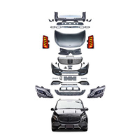 Pare-chocs de voiture, diffuseur arrière, capot, phares, feux arrière, kit carrosserie style AMG S580 pour Mercedes Benz Vito W447 2016-2025