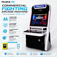 Borne de jeu de combat de qualité commerciale en métal pour aire de jeux intérieure, équipement d'amusement, commande en gros, à monnayeur