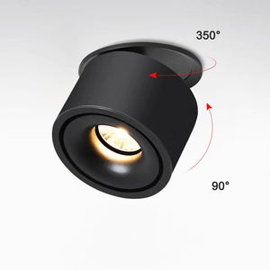 Muebles exteriores Iluminación ajustable 12W Ip20 Superficie empotrada redonda Lámpara montada en la pared Techo Cob <span class=keywords><strong>Led</strong></span> Down Light <span class=keywords><strong>Downlight</strong></span> - Product Image 3