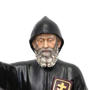 聖シャルベル聖置物宗教像、聖シャルベル置物像。 - Product Image 5