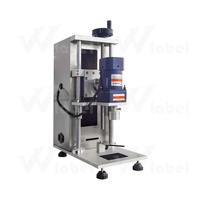 Machine de bouchage de bouteilles en plastique semi-automatique de bureau pour usage alimentaire