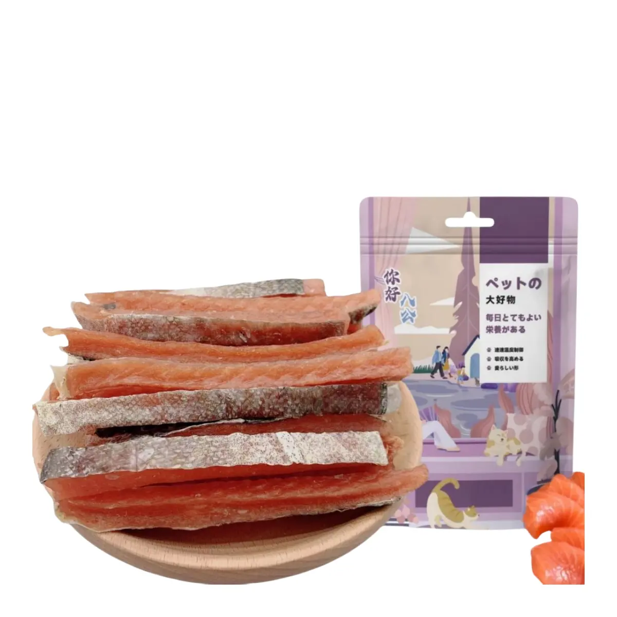 Großhandel Haustier Snacks Enten fleisch Rindsleder Dog Treat OEM Factory Treats für Hunde Leckereien für Katze Rindfleisch und Fisch Zahn Schleif stab