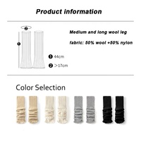 Chaussettes d'hiver personnalisées Chaussettes à tricoter longues et chaudes pour l'hiver pour femmes