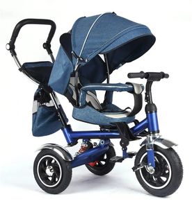 Triciclo Plegable 4 en 1 con Marco de Acero, Personalizable al por Mayor, Económico, para Niños de 3 Años - Product Image 1