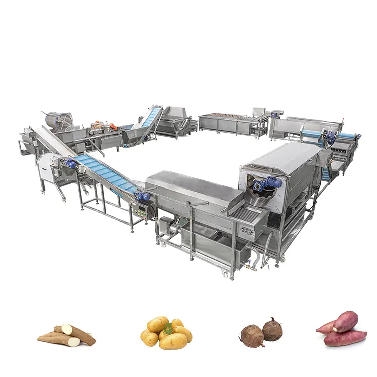 Automatic Modified Cassava Production Line Cutting Machine, Cassava Processing Machine