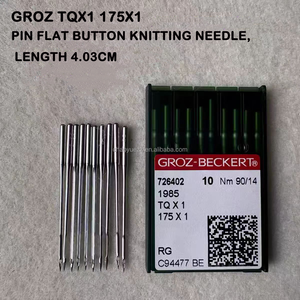 <span class=keywords><strong>Aiguilles</strong></span> à <span class=keywords><strong>coudre</strong></span> industrielles en acier <span class=keywords><strong>Schmetz</strong></span> TQX7 légères pour <span class=keywords><strong>machine</strong></span> à broder et à <span class=keywords><strong>coudre</strong></span>, pour la fixation de boutons - Product Image 4