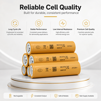 Cellule Li-ion haute capacité INR21700 58E 5700mAh 3.6V 3C pour pack de batterie longue portée de drone UAV