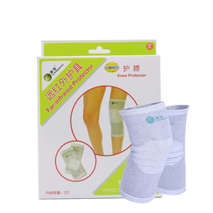 Protège-genoux Kangzhu XL gris, soutien infrarouge lointain pour le soin des articulations, l'exercice physique, hommes, femmes, personnes âgées - Product Image 1