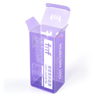 Boîtes personnalisées pour l'emballage de thé aux fleurs, boîtes en plastique translucide, emballage en PET PVC, boîtes pour sachets de thé, emballage pour épicerie