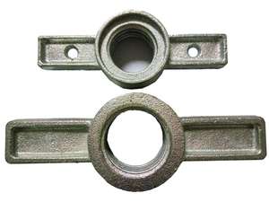 Base de Tornillo Ajustable para Andamios, Acero Q235, Galvanizado Electrolítico, Alta Calidad, Accesorio para Nivelador de Andamios, Piezas para Escaleras - Product Image 3
