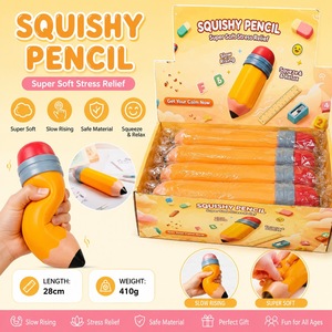 ลูกบอลบีบคลายเครียดรูปดินสอสุดฮิต ช่วยผ่อนคลายความเครียดสำหรับเด็ก - Product Image 2