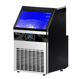 HICON Commercial Crescent Ice <b>Maker</b> 68kg Automatic Ice Cube Machine For Milk <b>Tea</b> Shops - Product Image 2