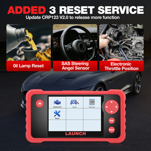 CRP123 V2.0 PLUS ระบบวินิจฉัยรถยนต์แบบเต็มระบบ OBD2 พร้อมฟังก์ชั่นรีเซ็ต 3 แบบ ใช้งานได้กับรถยนต์ทั่วไป รองรับระบบ Android 12V - Product Image 5